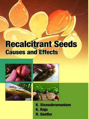 cover image of Recalcitrant Seeds Causes and Effects